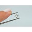 Loose Princess Shaped Real Diamond 0.96 Carat F/SI1 5.37X5.14 MM