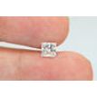 Loose Princess Shaped Real Diamond 0.96 Carat F/SI1 5.37X5.14 MM