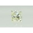 Princess Shaped Diamond H Color SI1 Enhanced Natural Certified 5.33MM 1.05 Carat