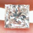 Princess Cut Diamond Natural Certified 1.02 Carat D/SI1 