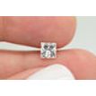 Natural Princess Diamond Loose 0.97 Carat F/SI1 5.19 MM