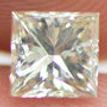 Loose Princess Diamond 0.55 Carat H/SI2