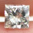 Loose Princess Cut Diamond 0.55 Carat E/SI2 Certified Natural Enhanced For Ring