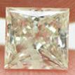 Loose Princess Shape Diamond 1.04 Carat H/I1 Certified Natural Enhanced For Ring