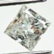 Loose Princess Diamond 0.91 Carat D/SI1