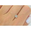 Cushion Shaped Diamond 0.90 Carat I SI1 AGS Certified
