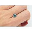 1.51 Carat Fancy Green Color Round Shape Loose Real Diamond I1 Certified Enhanced 7.24 MM For Wedding Ring
