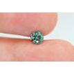 Loose Green Diamond Fancy Color Round Shape 0.70 Carat VS2
