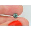 Loose Green Diamond Fancy Color Round Shape 0.70 Carat VS2