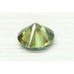 Round Cut Diamond Fancy Olive Green Loose 2.07 Carat VS2