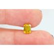 Loose Emerald Diamond Fancy Yellow 1.03 Carat VS2