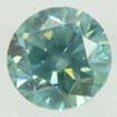 Fancy Green Color Round Diamond 1.75 Carat VS2