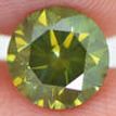 Loose Round Diamond Fancy Green 1.70 Carat VS2
