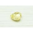 Heart Natural Diamond Fancy Yellow Color 0.80 Carat VS2