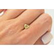 Heart Natural Diamond Fancy Yellow Color 0.80 Carat VS2