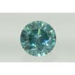 Round Diamond Fancy Green Color 1.83 Carat VS2
