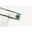 Round Diamond Fancy Green Color 0.58 Carat VS1