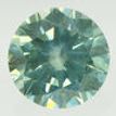 Round Cut Diamond Fancy Green Color 1.50 Carat VS2