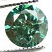 Loose Fancy Green Round Diamond 2.04 Carat SI2