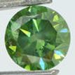 Round Cut Diamond Fancy Green 2.00 Carat VS1