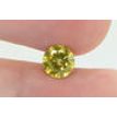 Round Cut Diamond Fancy Yellow 1.01 Carat SI1