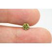 Loose Fancy Green Round Diamond 0.51 Carat VS2