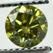Loose Fancy Green Round Diamond 0.51 Carat VS2