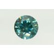Round Shape Diamond Fancy Green Color VS2 1.26 Carat