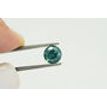 Round Shape Diamond Fancy Green Color VS2 1.26 Carat