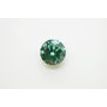 Loose Round Shape Fancy Green Diamond 1.66 Carat SI3 7.24X7.16 MM