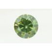 Round Cut Diamond Fancy Olive Green 2.00 Carat VS2