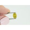 Oval Cut Diamond Fancy Yellow Color 1.14 Carat VS2