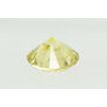 Round Diamond Fancy Yellow Color 1.02 Carat VS2