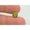 Round Diamond Fancy Green Color 2.14 Carat SI1