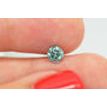 Round Diamond Fancy Green Loose 0.64 Carat SI1 5.35MM