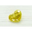 Heart Diamond Yellow Color 0.70 Carat VS2