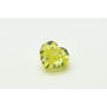 Heart Diamond Loose Fancy Yellow 1.02 Carat VS2