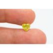 Heart Diamond Fancy Yellow 1.22 Carat SI2