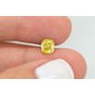 Yellow Cushion Cut Diamond 1.02 Carat VS1