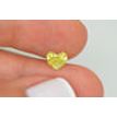 Loose Yellow Heart Diamond 1.02 Carat SI1