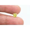 Loose Radiant Shaped Diamond Fancy Yellow 1 Carat Real Natural Enhanced SI1