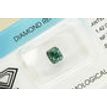 Cushion Diamond Fancy Green Blue Color 1.42 Carat SI1 IGI Certified