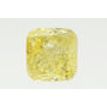 Fancy Yellow Cushion Diamond 0.72 Carat I1