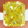 Loose Yellow Radiant Diamond 1 Carat SI1 