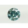 Round Cut Diamond Fancy Green Color Loose 1.98 Carat VS2