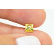 Fancy Yellow Princess Diamond 0.75 Carat SI1
