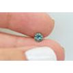 Loose Real Diamond Fancy Green Round Shape 0.45 SI1 Certified 4.75X4.68 MM