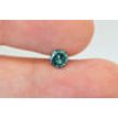 Green Diamond Loose Round Shape 0.44 Carat VS2