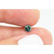 Round Shape Fancy Green Diamond 0.41 Carat VS1 4.90 MM