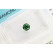 Round Shape Diamond Fancy Green Color 0.36 Carat SI2 IGI Certified
